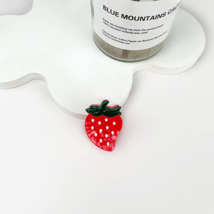 mildstyles - Vendita all'ingrosso Fermaglio per capelli - Donna - Mini fermagli per capelli a pinza con motivo frutta7