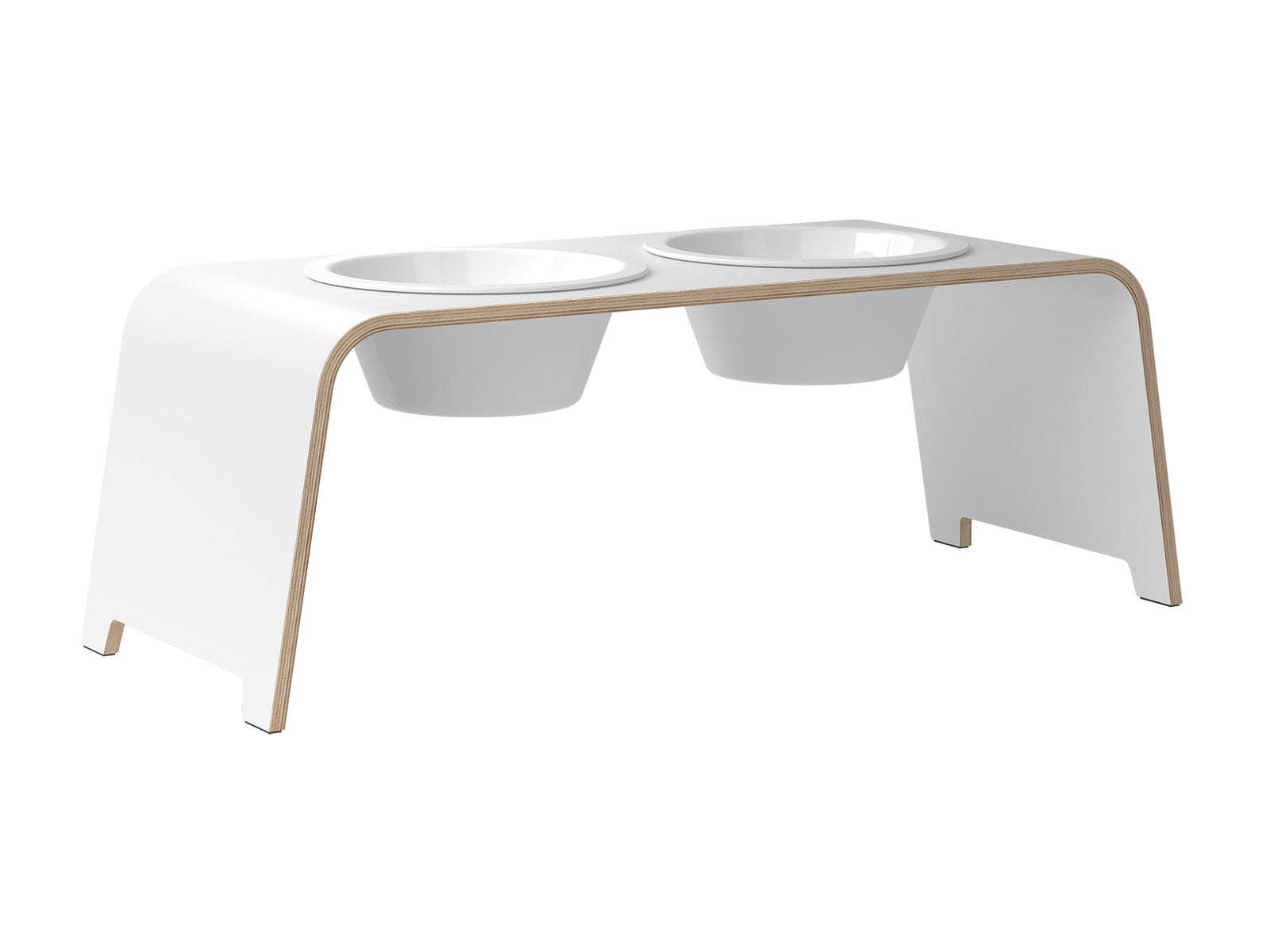 dogBar® - Wholesale Pet Bowl - Cat/Dog - dogBar L - White / B-Stock No. 02