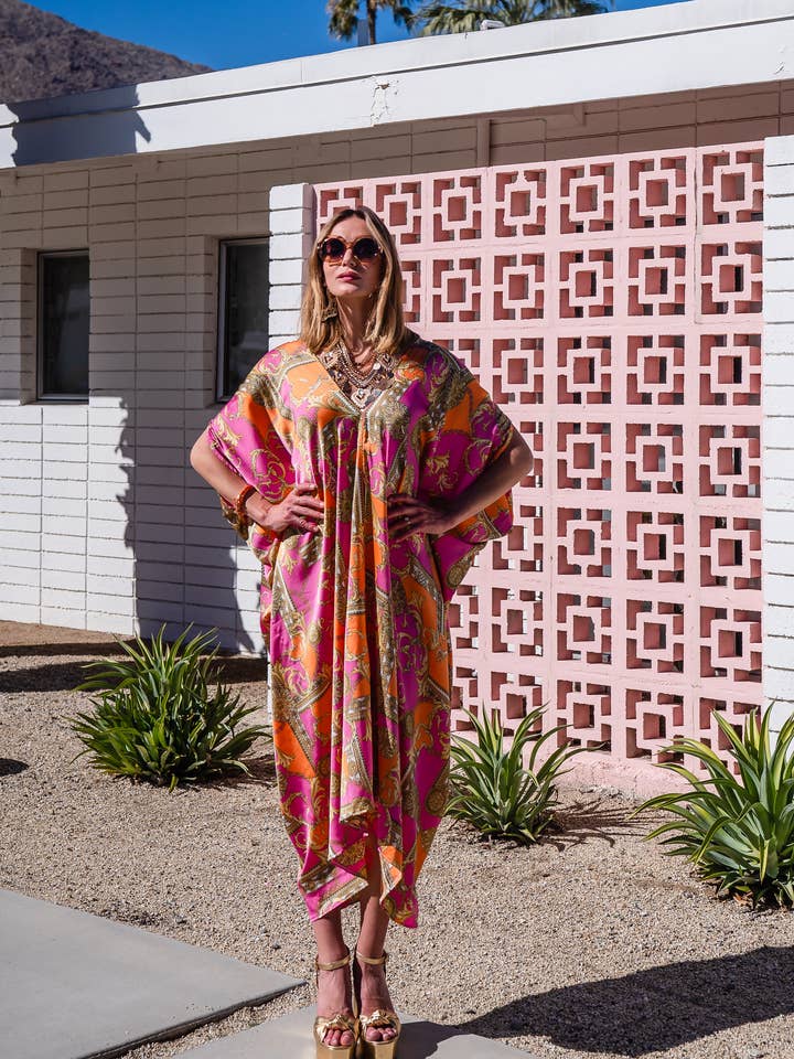 Jennafer Grace - Wholesale Kaftan - Women's - Voglia Rosa Caftan