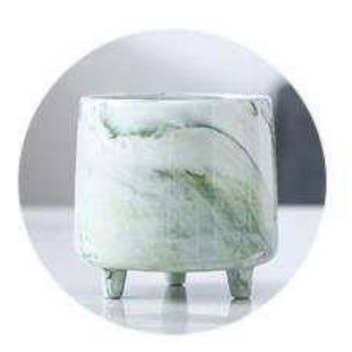 Soy Candle Tre-Legged Cauldron -Grøn for engroshandel hos My Eternal Blessing