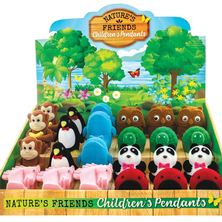 DM Merchandising - Wholesale Kids Necklace - Kids - Nature's Friends Children's Pendants