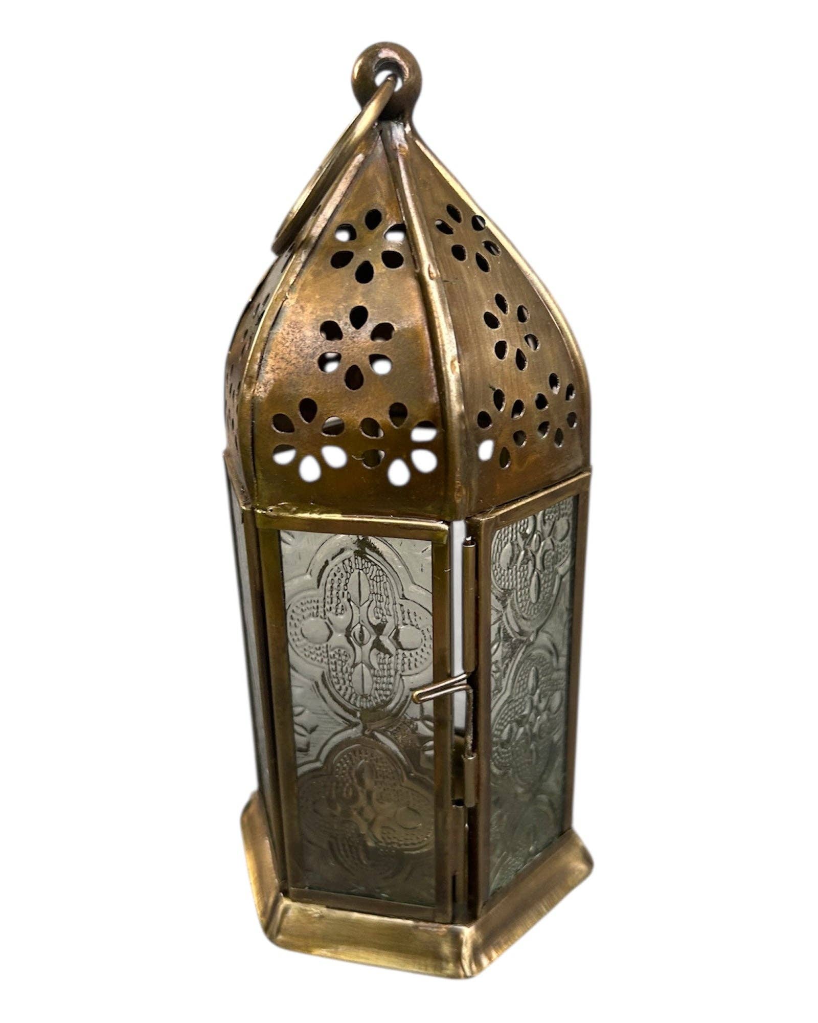 Hopes Unlimited - Wholesale Candle Holder - Brass Glass Candle Holder1