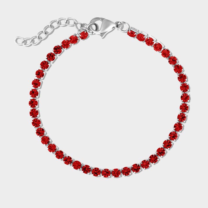 WJW – wholesale Tennis bracelet – Stainless Steel Birthstone Tennis Bracelet4