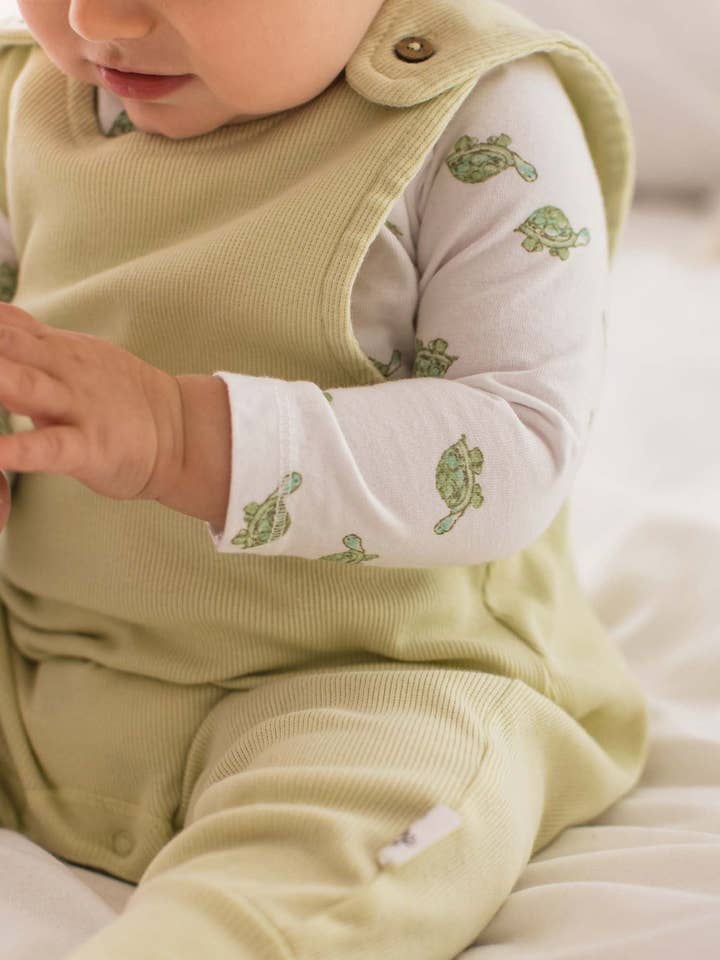 Mint Tea Tortoise Jumpsuit & Bodysuit Set
for wholesale on Faire