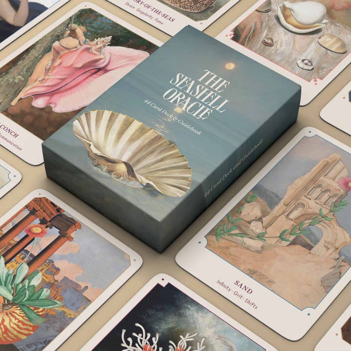 Broccoli - Wholesale Tarot Cards - The Seashell Oracle: 44 Card Deck and Guidebook