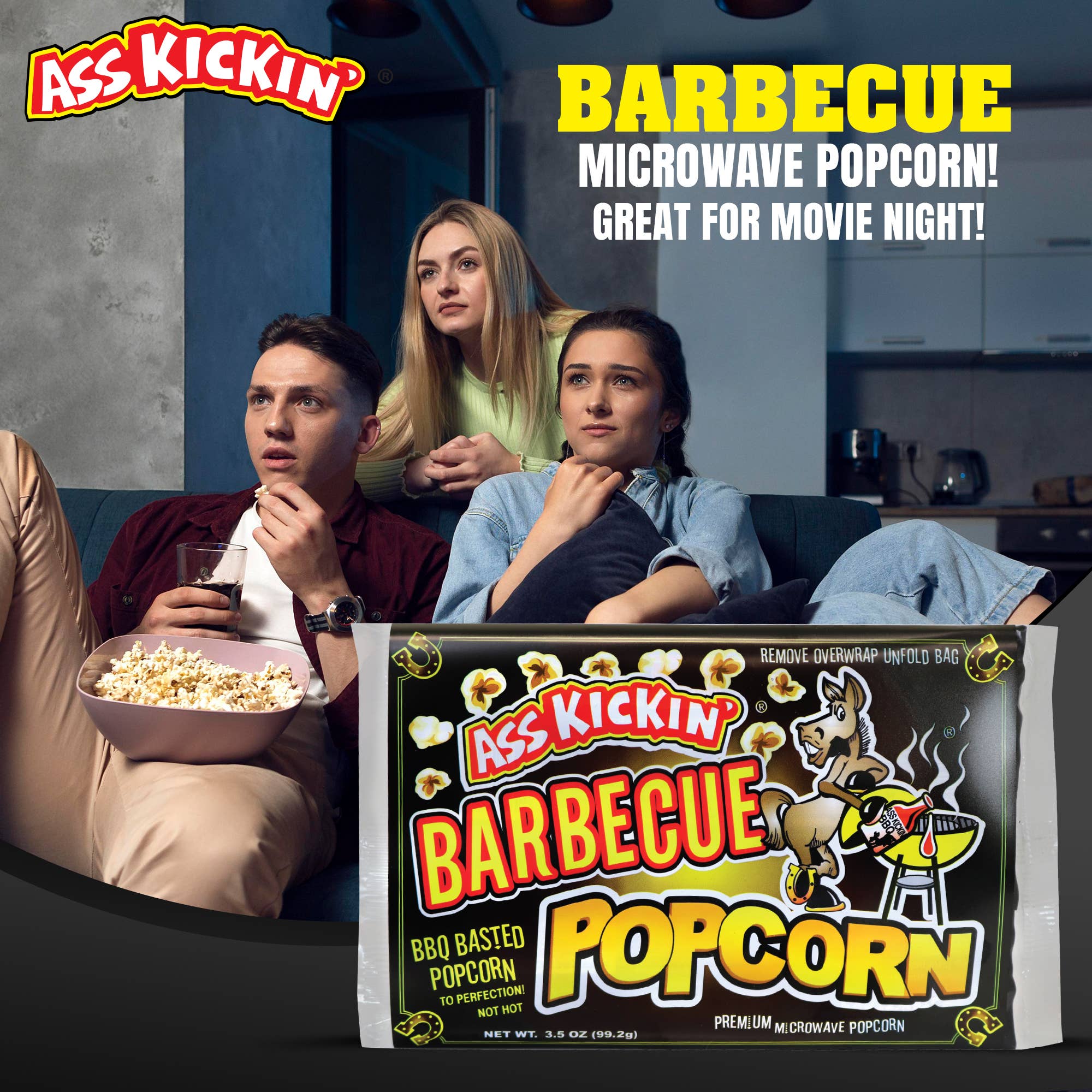 Southwest Specialty Food - Wholesale Popcorn - Ass Kickin’ Barbecue Popcorn2