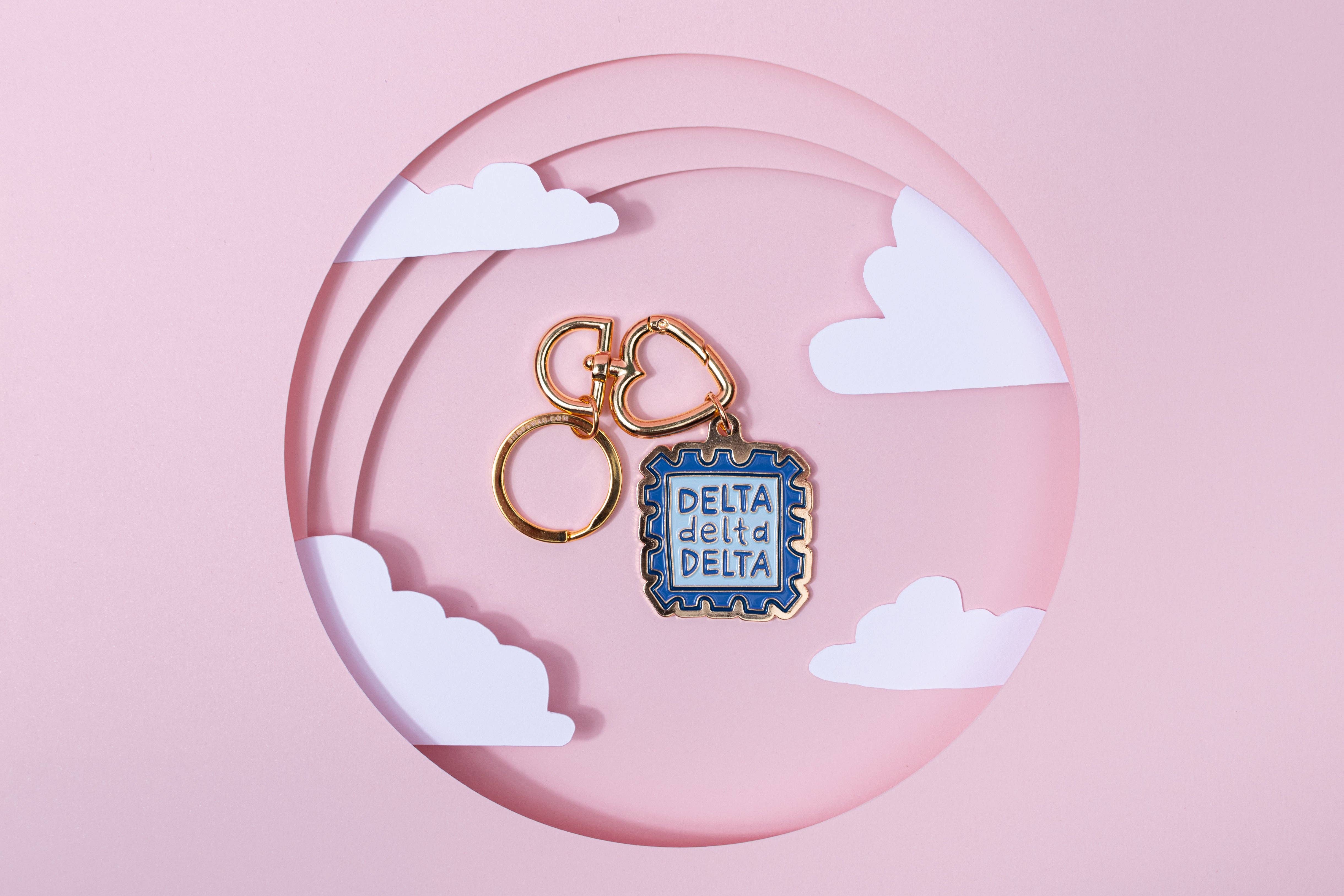 Swag - Wholesale Keychain - Women's - Sorority Travel Enamel Keychain6