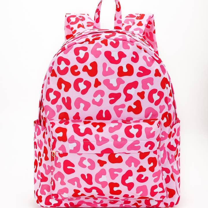 sassy kids palace - Venta al por mayor Mochila - Niños - Mochilas Pink Leopard para niñas0