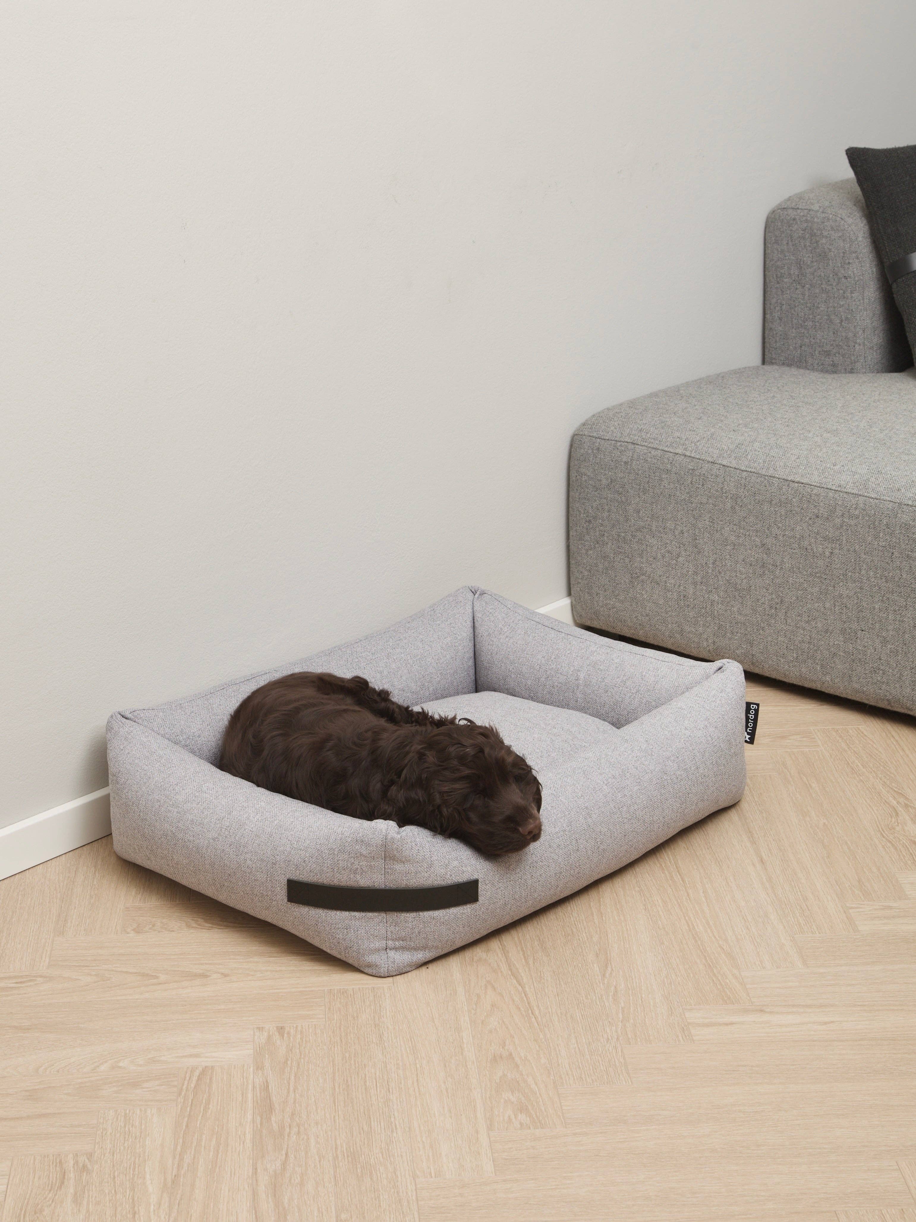 Hygge Dog Bed Grey for wholesale on Faire6