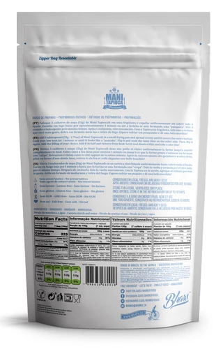 Bhars Foods - Wholesale Bread Mix - Mani Tapioca - Hydrated Cassava Starch - 500g1