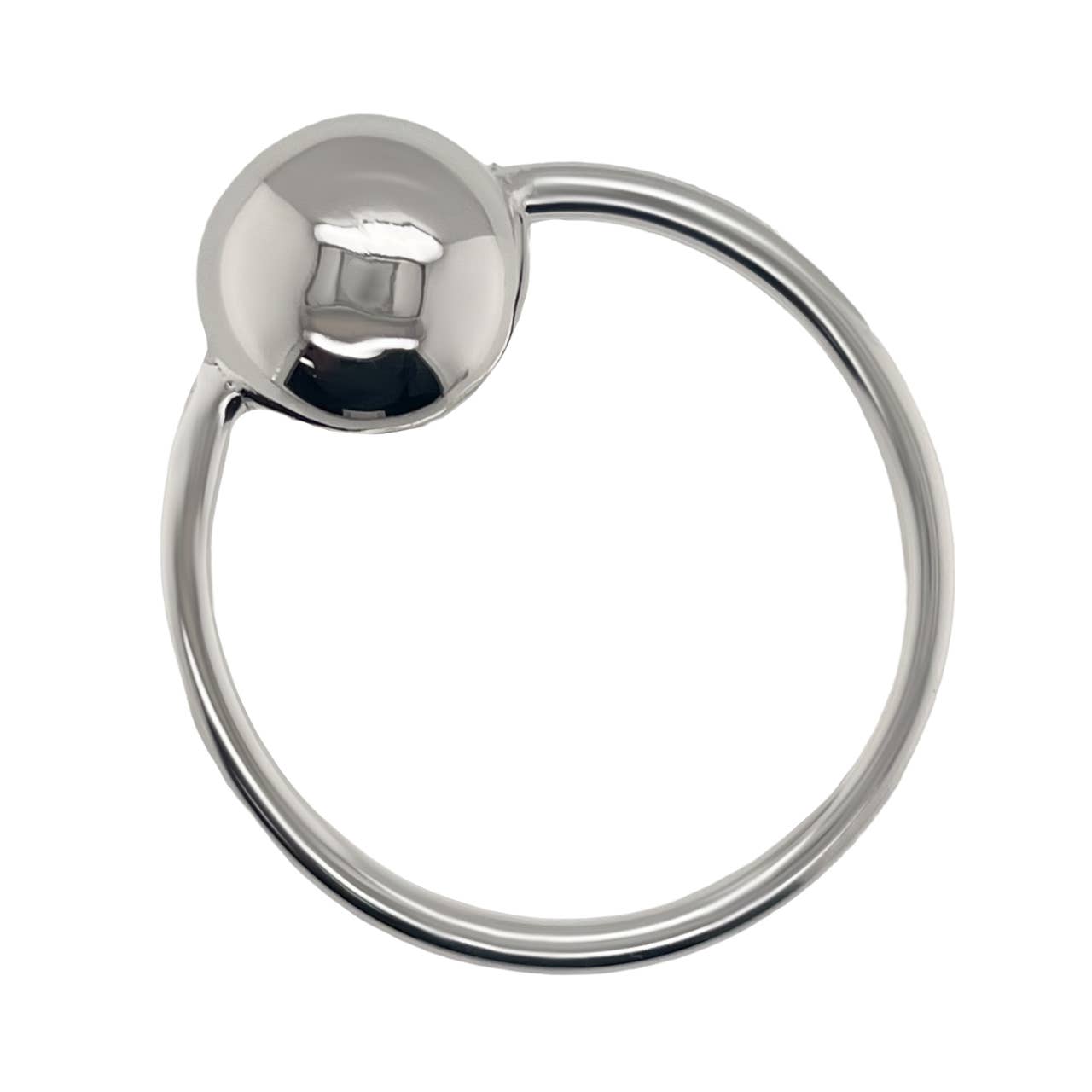 Atlanta Jewelers Supply - Wholesale Handheld Rattle - Baby - German Silver Baby Rattle Ring