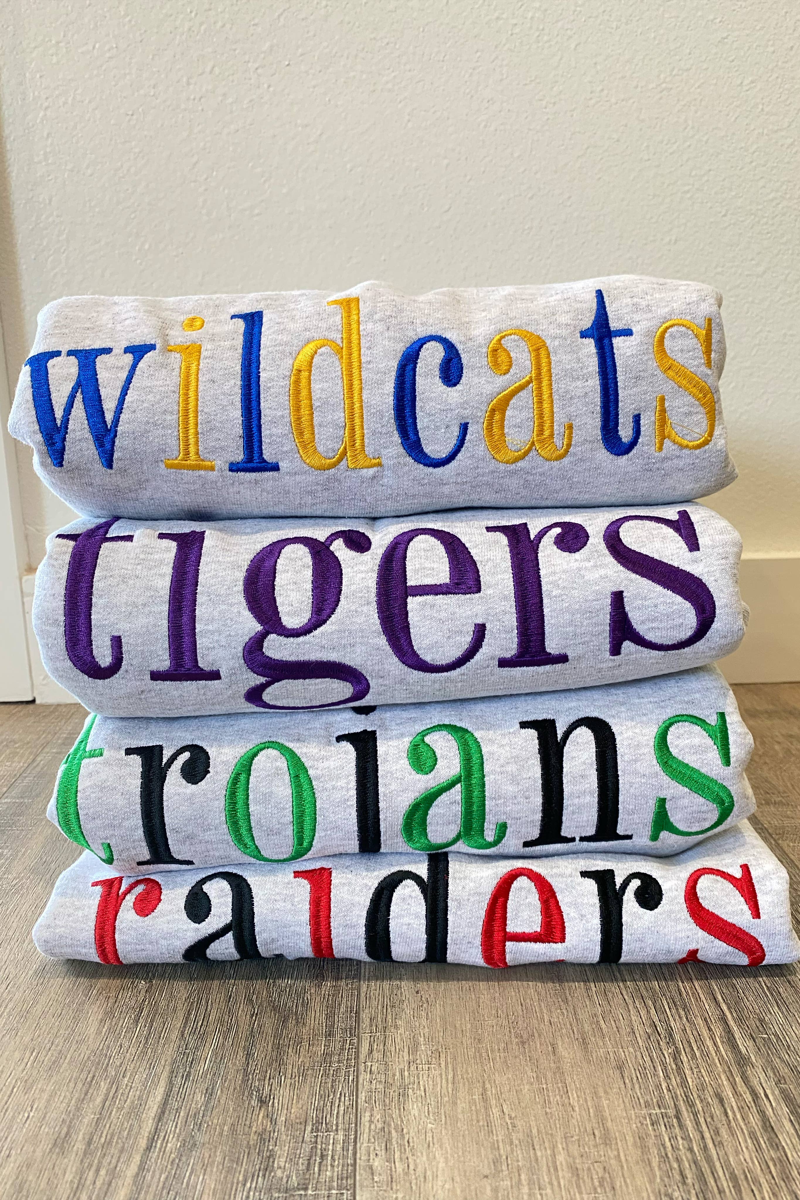 Spirit+Tribe - Wholesale Sweatshirt - Unisex - CUSTOM MASCOT EMBROIDERED SWEATER3