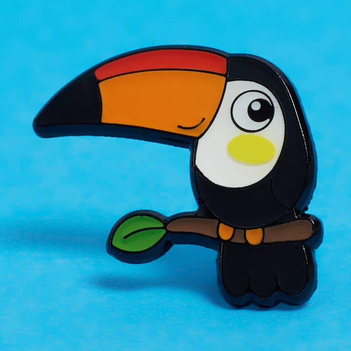 Toucan - Badge Émaillé pour la vente par Higglebees