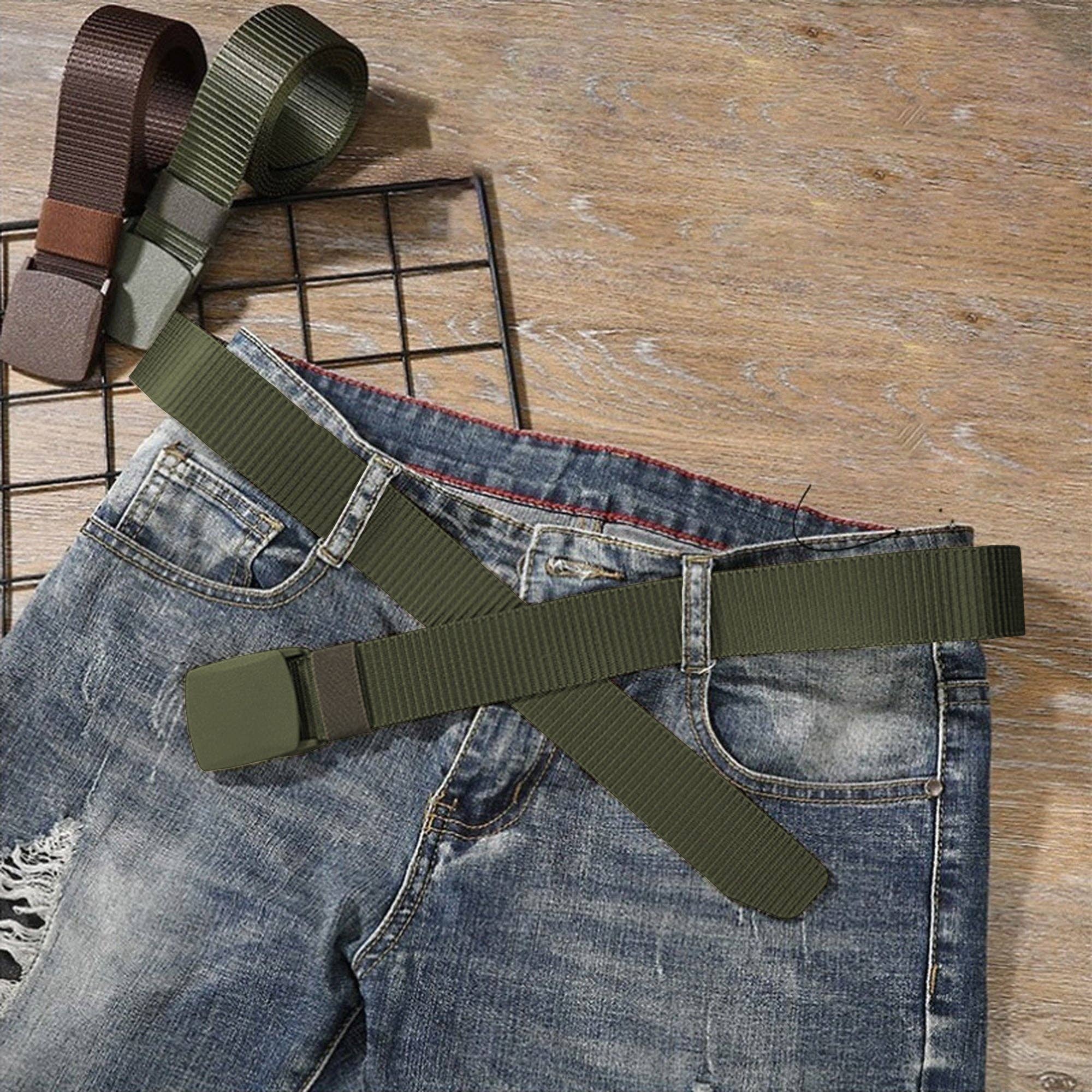 AK Brand – wholesale Bälte - Dam – Nylonbälte med plastspänne6