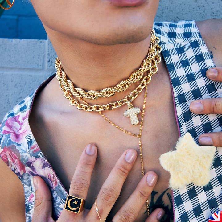 Alfabet kornhalskæde for engroshandel hos VidaKush