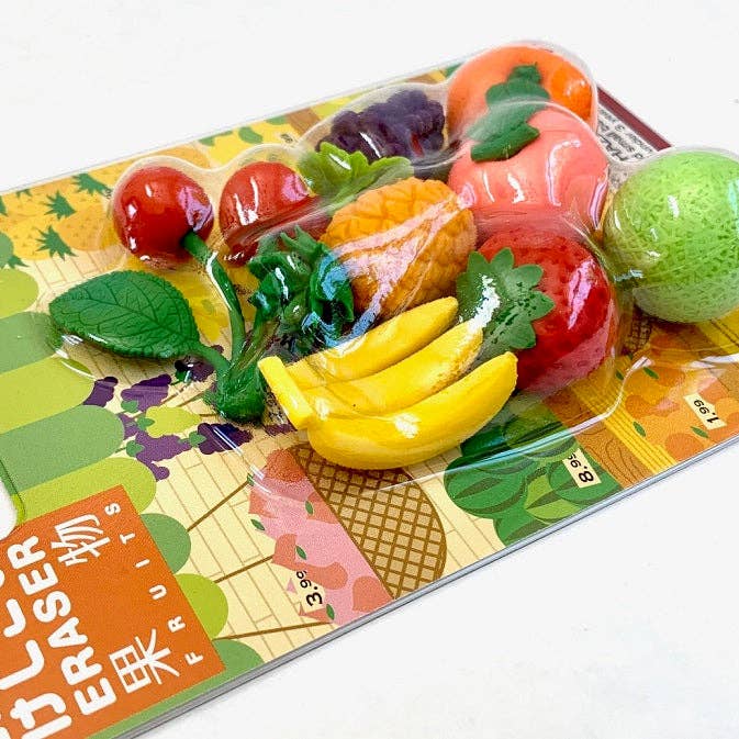 383271 Iwako Fruit Eraser Card for wholesale by BCmini