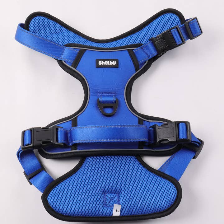 Oxford Iron Blue Harness for wholesale by Shelby