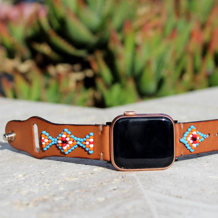 Cinturino per Apple Watch Vogue blu per la vendita all'ingrosso da parte di Sambboho