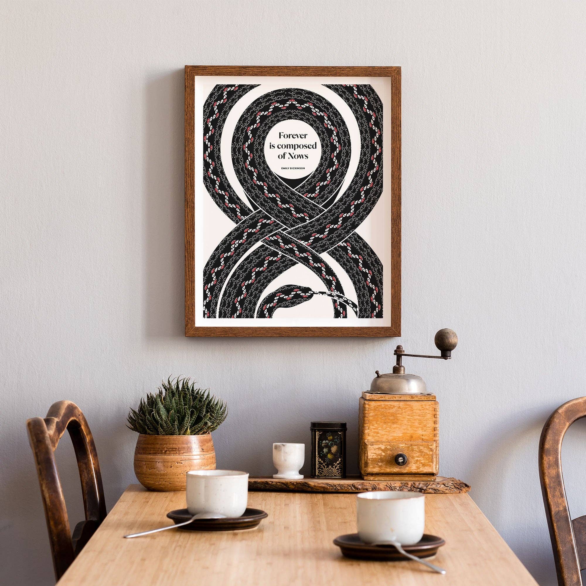 Obvious State - Wholesale Art Print - Emily Dickinson 11x14 Art Print "Forever"4