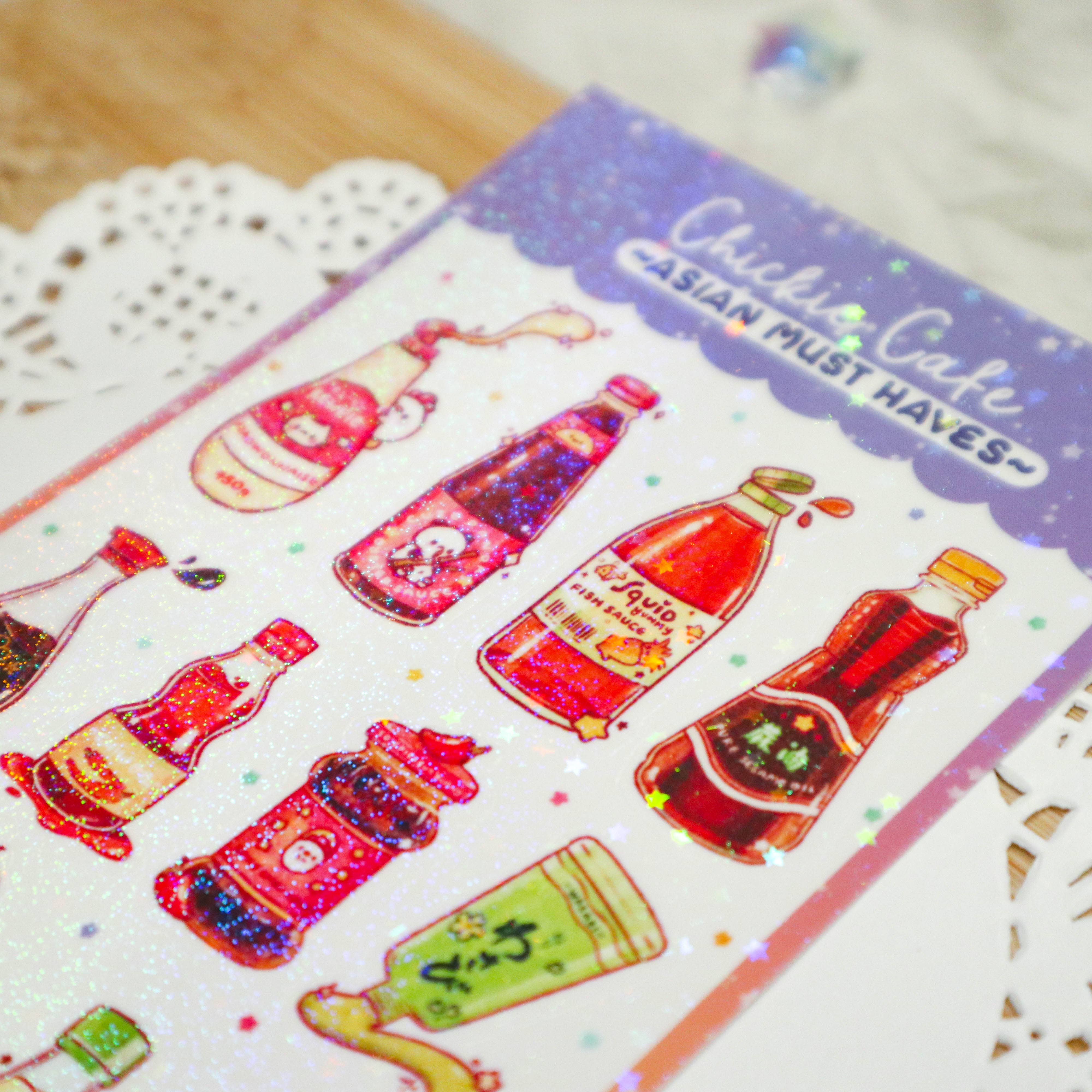 Chickie Cafe - Wholesale Sticker - Asian Must Haves Sticker Sheet2