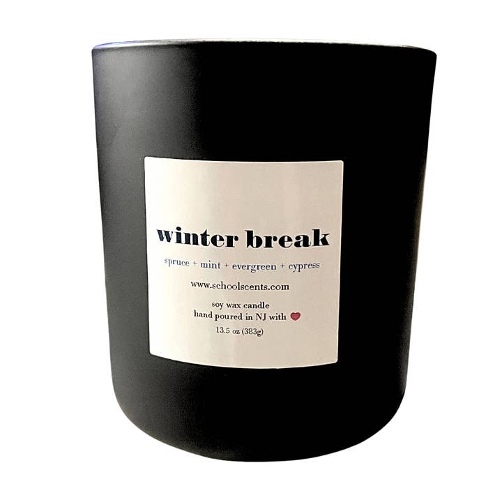 Pause hivernale pour la vente par School Scents Candles