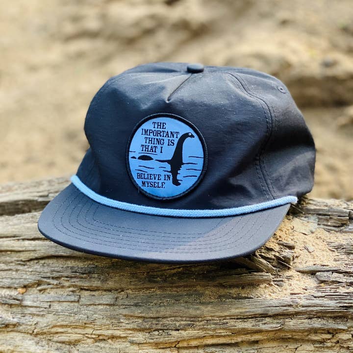 Sipsey Wilder - Wholesale Flat Brim Cap - Unisex - Nessie Believe Rope Hat