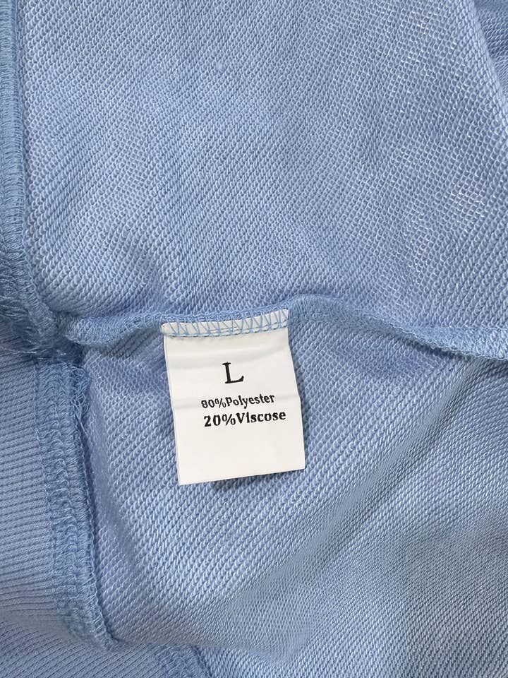 Rosa Clothing - Wholesale Sweatshirt - Women's - Exposed Seams Crewneck Cropped Sweatshirt2