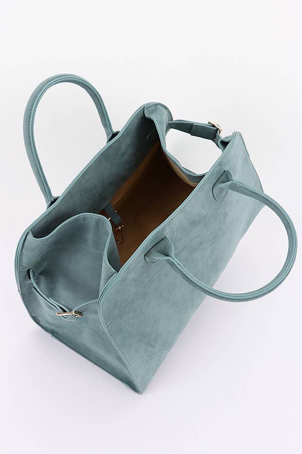 Shop Neighbors - Wholesale Tote Bag - Women's - Faux Suede Tote Bag5