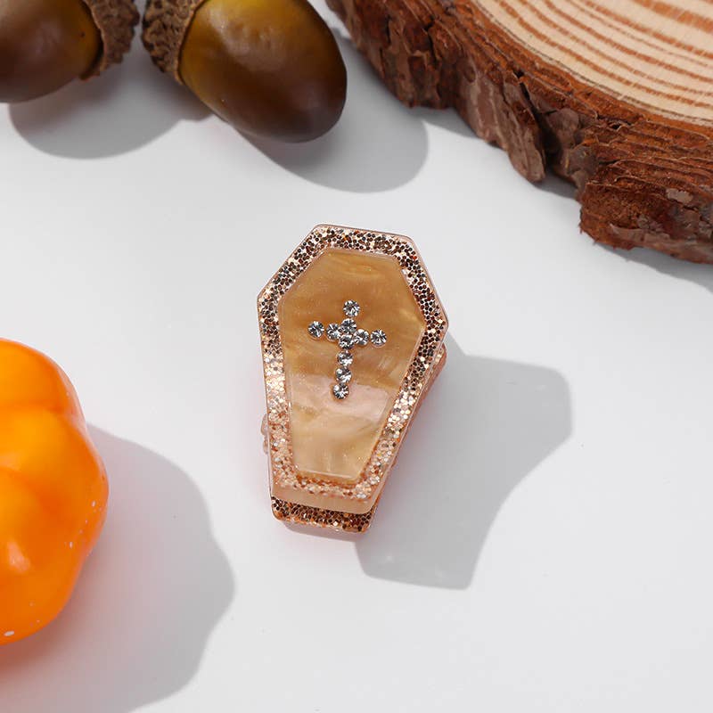 SoapElenGlen – wholesale Hårklämma - Dam – Roliga Halloween-serien Acetat Mini Hårklämmor9