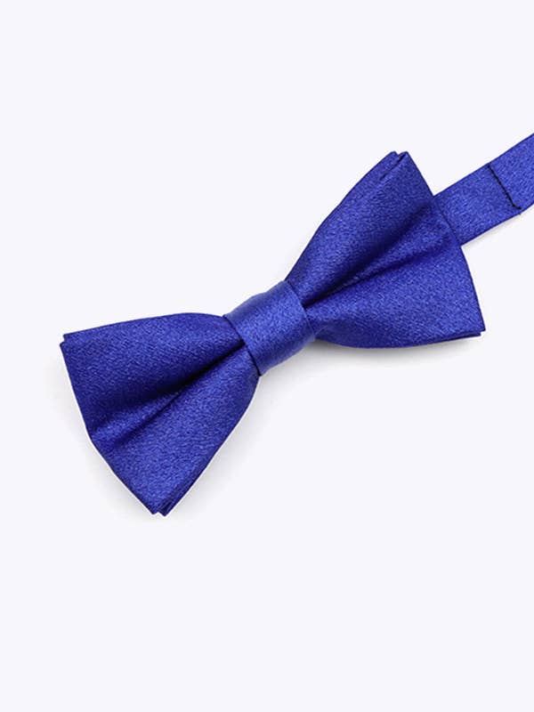 Pajarita de Lentejuelas Azul n.º 2 Infantil en Poliéster «Armand» para venta al por mayor de Unipap's