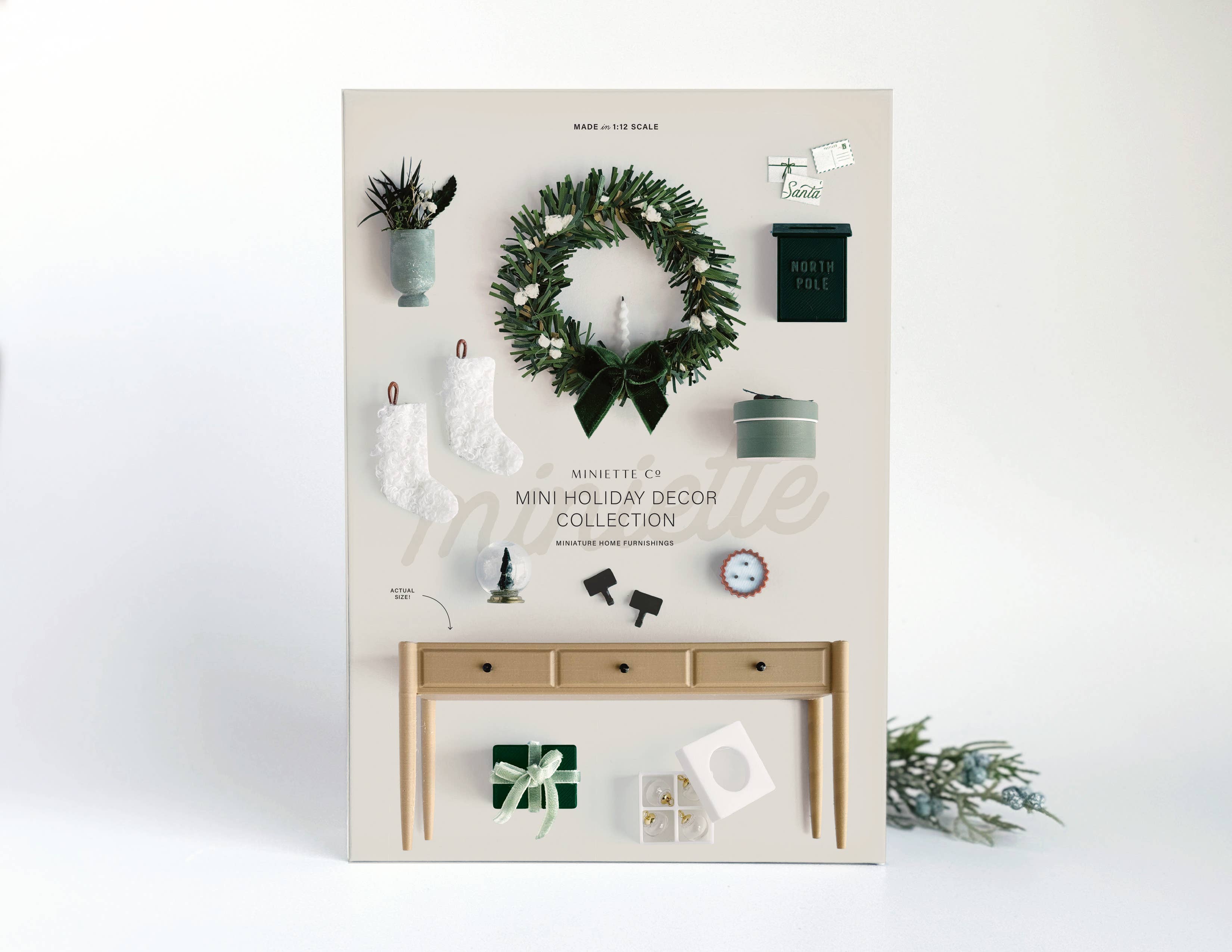 Miniette - Wholesale Christmas decoration - Miniature Holiday Decor Set – 20 Pieces13