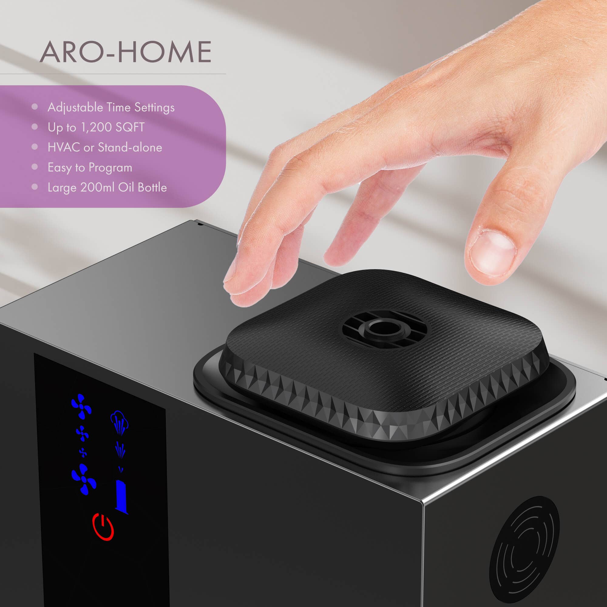 Aromely - Wholesale Electronic Diffuser - Aromely Smart HVAC Scent Diffuser up to 1,200 SQFT10