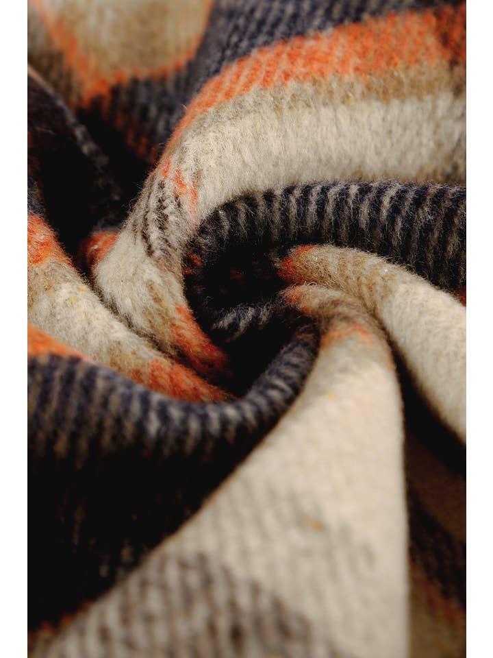 PRETTY BASH - Wholesale Shirt Jacket/Shacket - Women's - Plaid Pocketed Button Front Shacket15