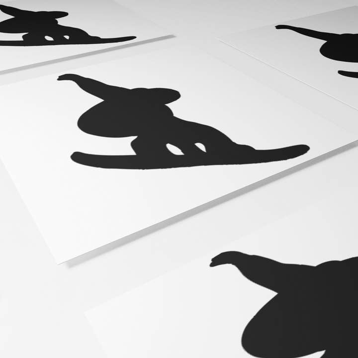 Snowboarder Sticker for wholesale by WinsterCreations™