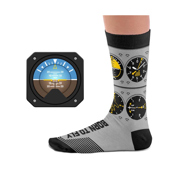 Sock Affairs - Wholesale Socks - Unisex - Aircraft Instruments Socks1