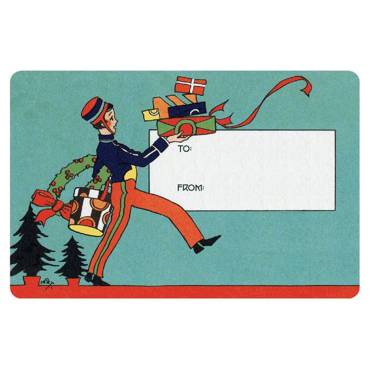 Laughing Elephant - Wholesale Sticker - Vintage Christmas - Holiday Sticker Box14