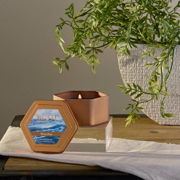 Root 4 Oz Traveler Tin for wholesale by ROOT Candles