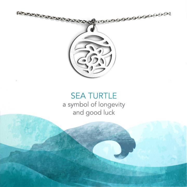 Sea Turtle Halskette für den Großhandel von Melissa Lew