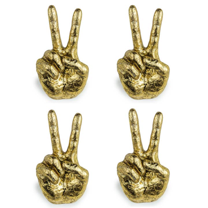 Set dorado de 4 manecillas Peace Wall para venta al por mayor de McGowan & Rutherford Ltd