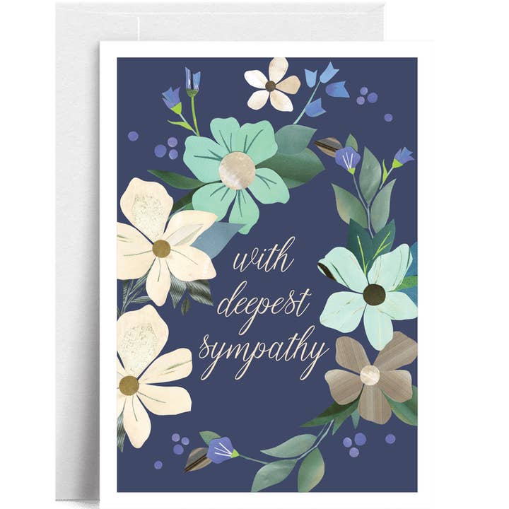 "Con Profonda Simpatia" – Un Pensiero Premuroso ed Elegante di Condoglianze per la vendita all'ingrosso da parte di Lilybart LLC