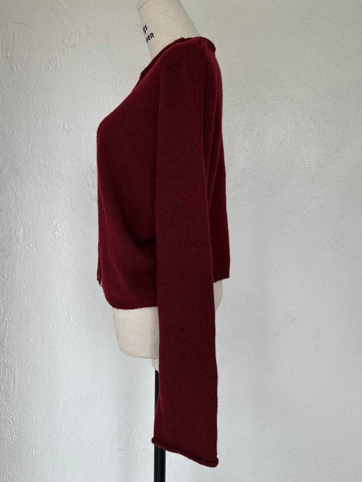 Wine Piper Cardigan for wholesale on Faire