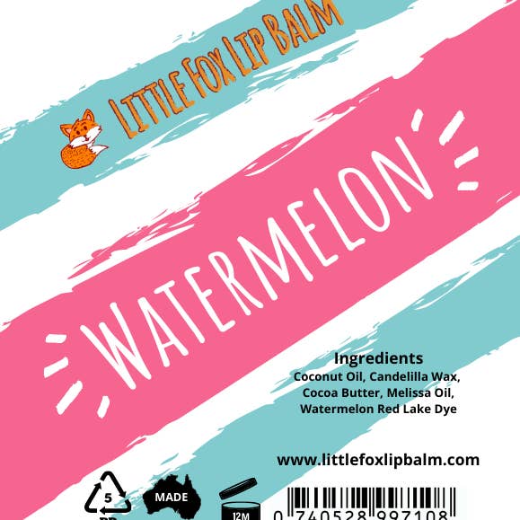 Little Fox Lip Balm - Wholesale Lip Balm - Lemon Balm Tinted9