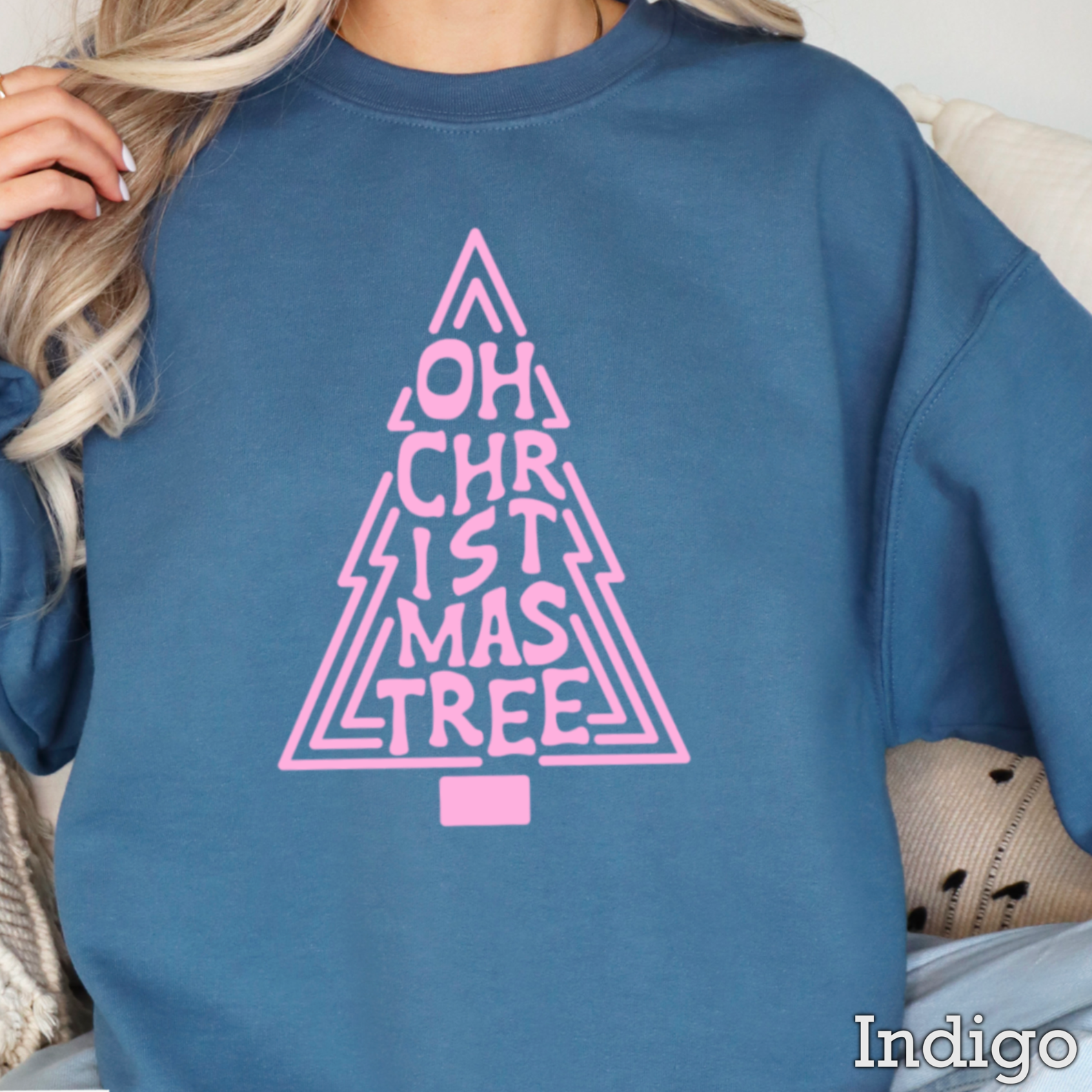 Shoppe SHC - Wholesale Graphic Sweatshirt - Women's - Oh Christmas Tree Christmas 2025 Graphic Sweatshirt Women’s9