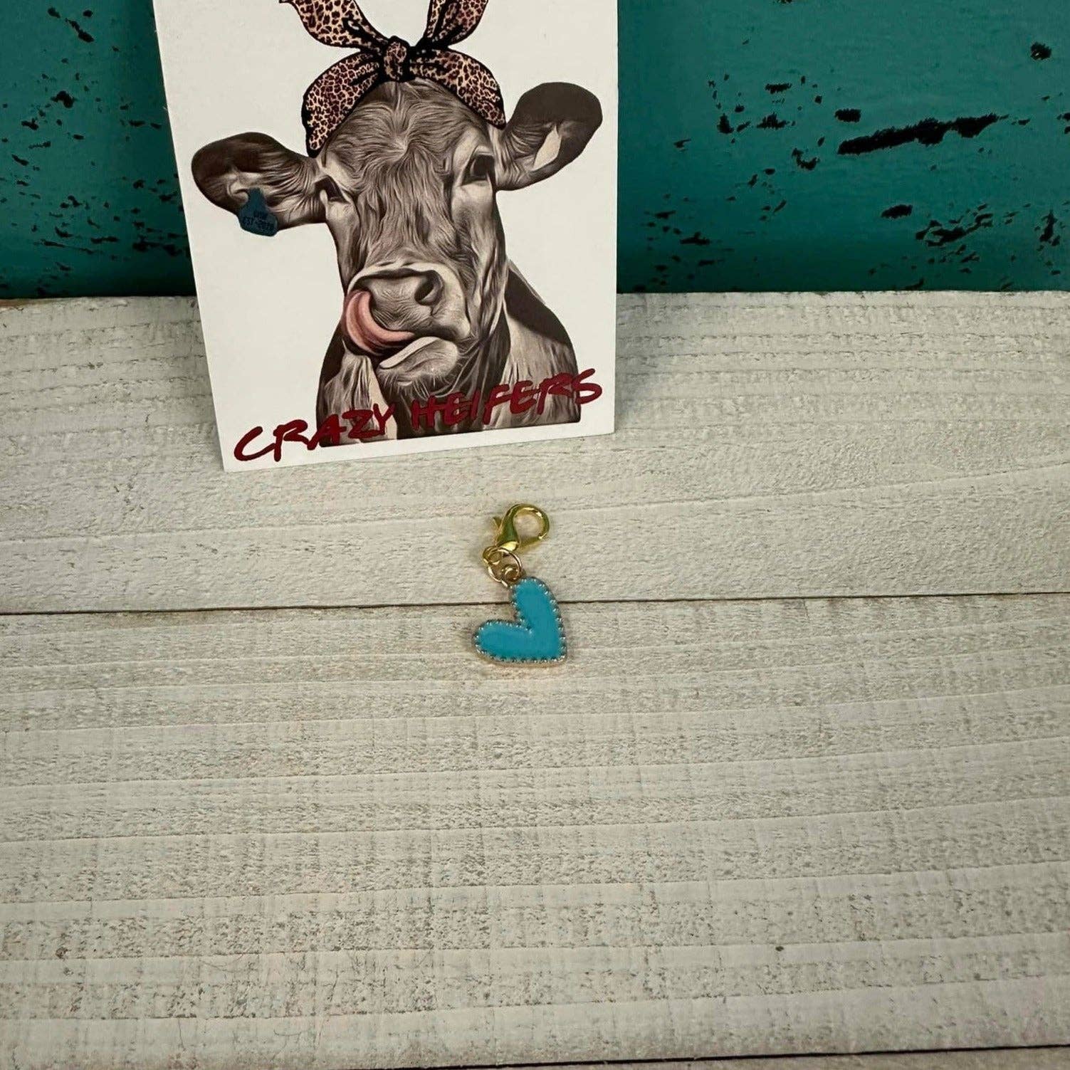 Crazy Heifers Wholesale - Wholesale Individual Charm/Pendant - Clip-on Charms Gold Tone V230