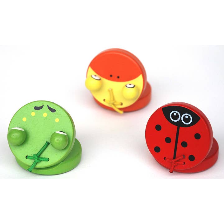 ToysLink - Wholesale Musical toy – Kids & baby - Castanets 3 Style 12Pcs Inner