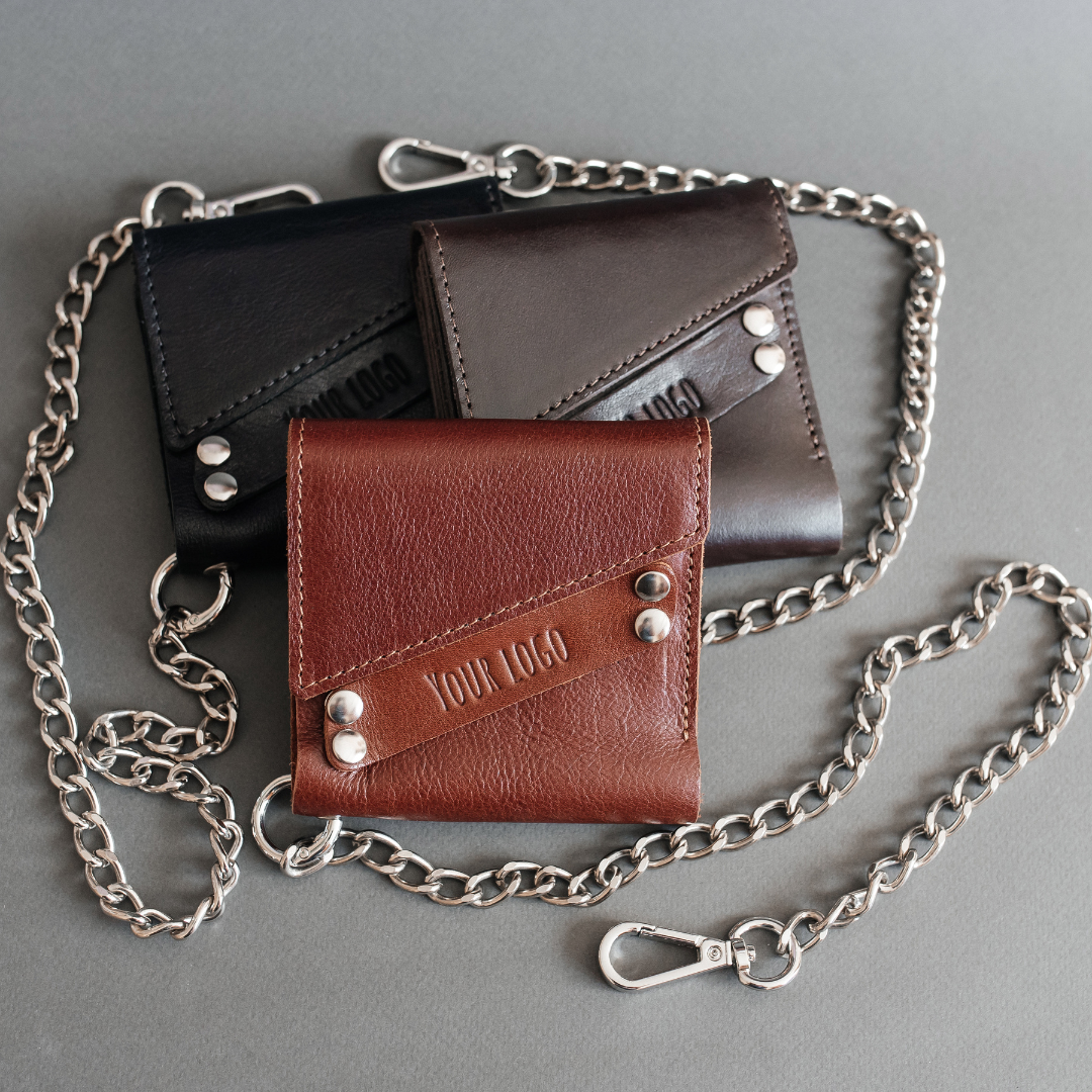 RIDL – wholesale Wallet – Unisex – RIDL Biker Chain Leather Wallet3
