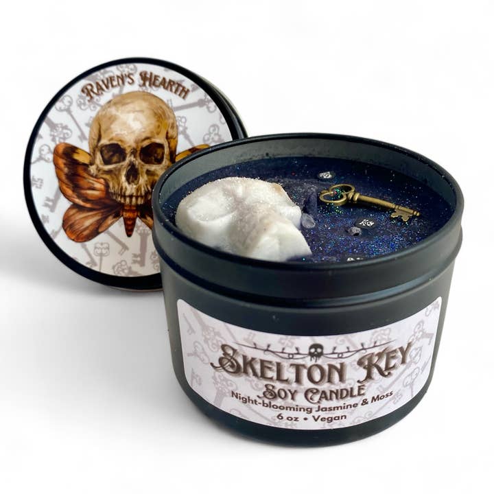 Wholesale Skeleton Key Candle | Jasmine & Moss | 6 oz for Wholesale Skeleton Key Candle | Jasmine & Moss | 6 oz for