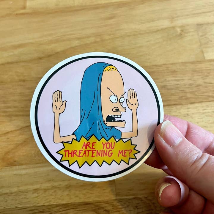 Graceful Darkness, LLC – Großhandel Aufkleber – Cornholio, Vinyl-Aufkleber, Beavis and Butthead