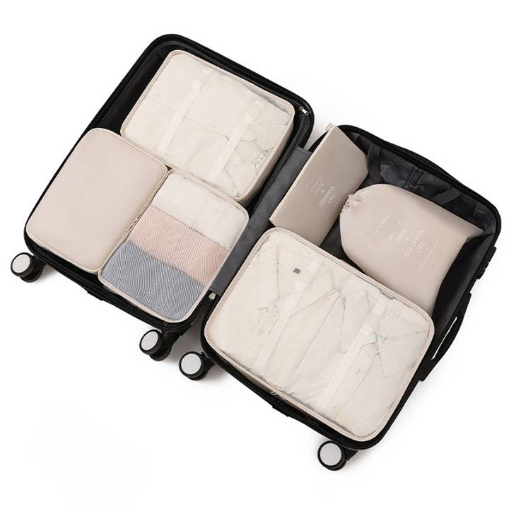 ACCITY - Wholesale Packing Cube - 6/7-Piece Waterproof Travel Packing Cube Set_CWAB0542