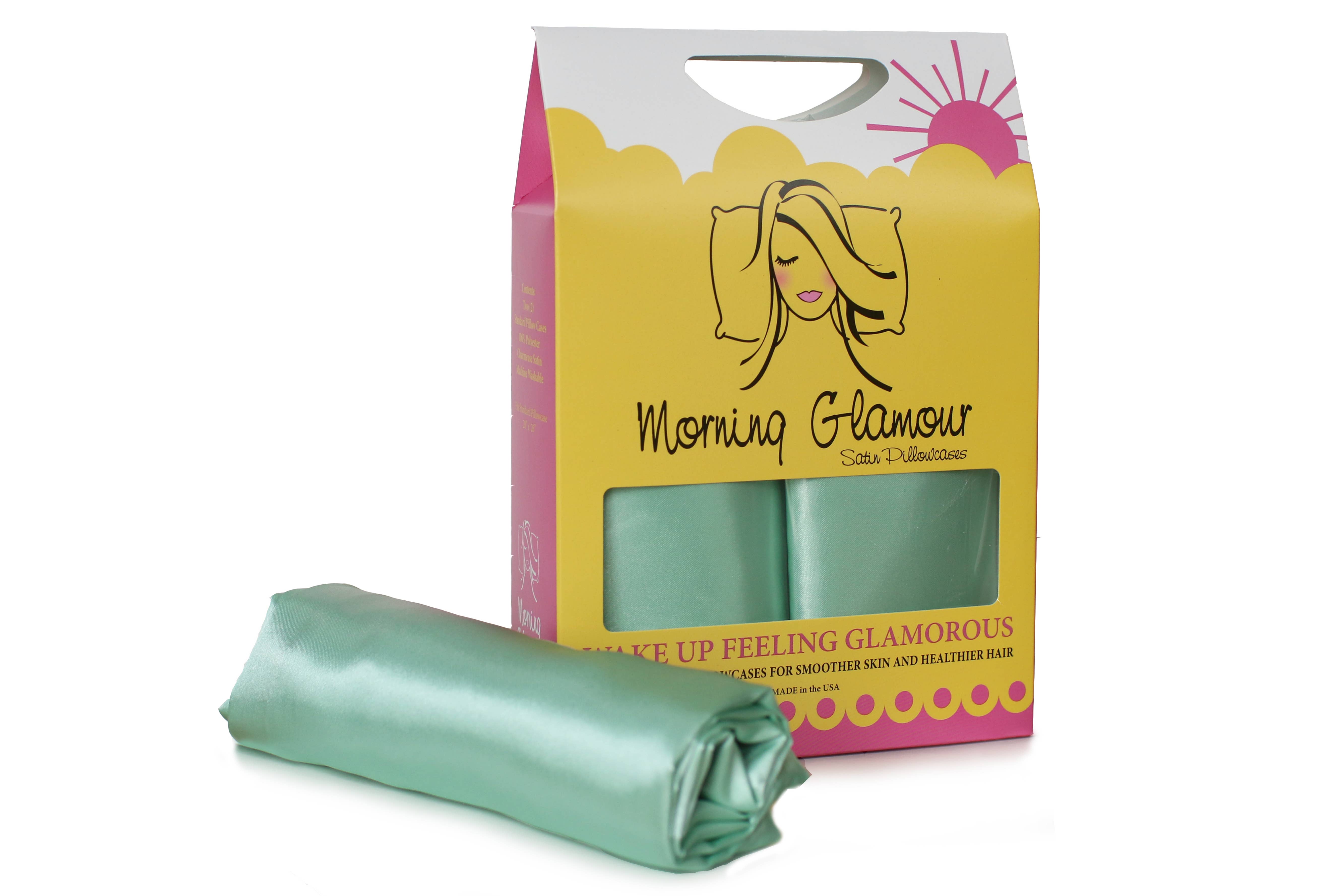 Morning Glamour – wholesale Bedding pillowcase/sham – Signature 2PK Satin Pillowcase- STANDARD/QUEEN45